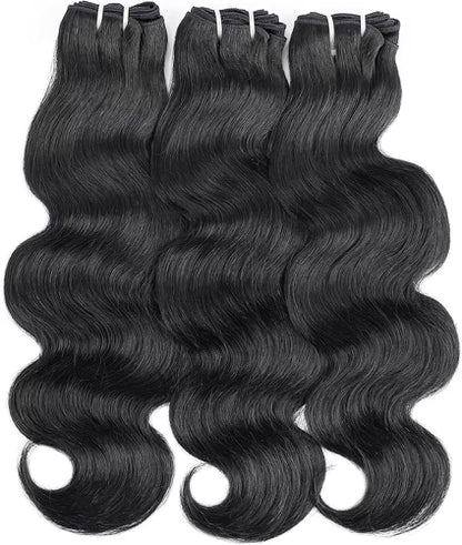 [PynkPalace] Luxury Salon Quality Straight Body Wave Raw Cuticle Aligned Human Hair Bundle Deals